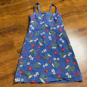 🍒 My Michelle 🍒 Vintage Floral Blue Sundress